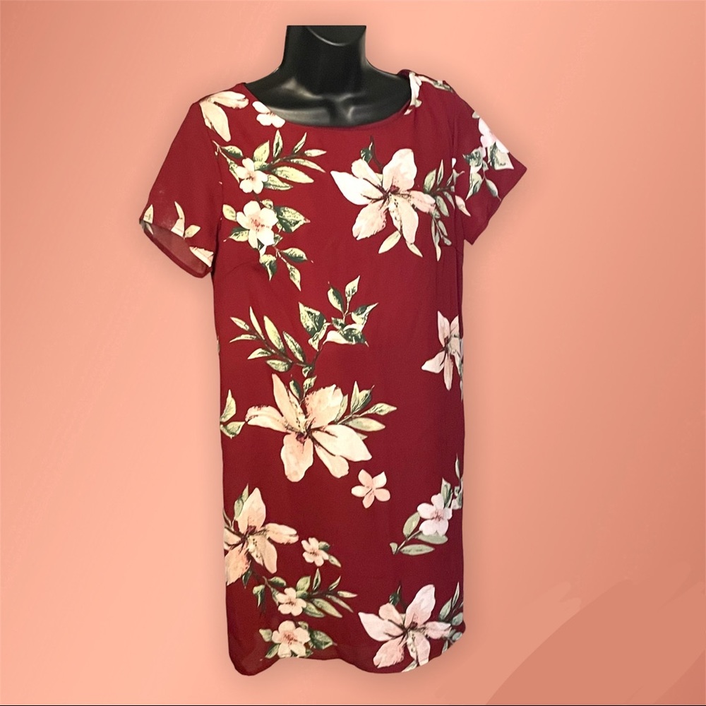 Charlotte Russe Floral Shirt Dress